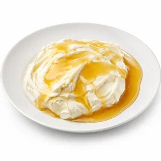 قشطه و عسل